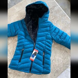 Steve Madden Youth Reversible Parka nwt